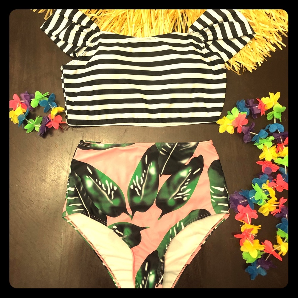 High waist bikini